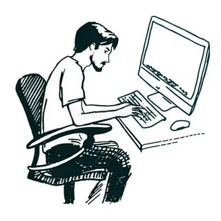 Папа работает программистом
