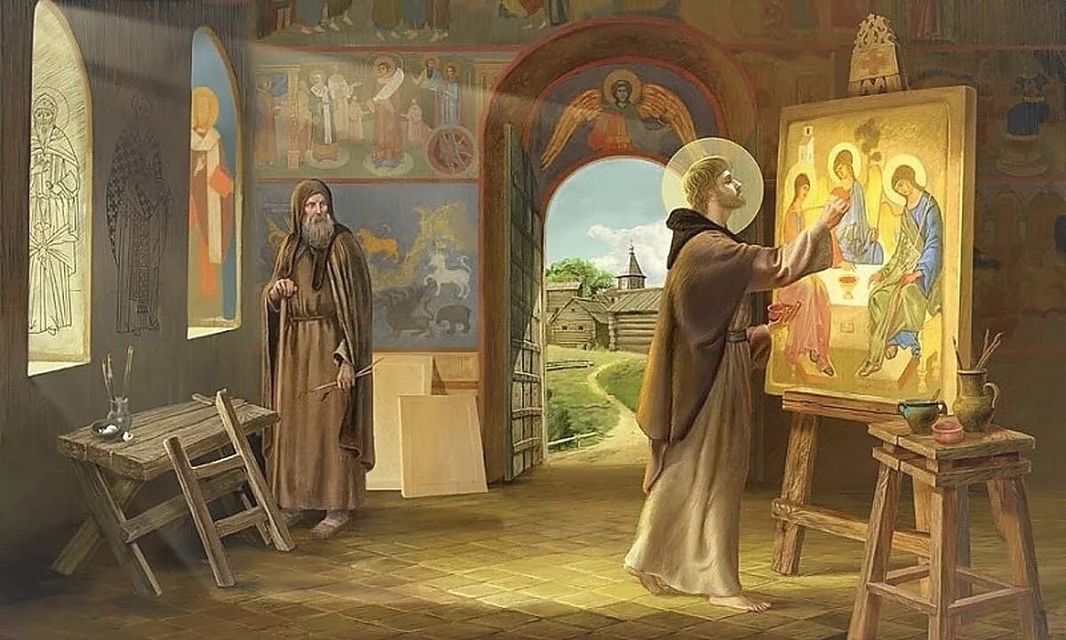 Какой деятель церкви изображен на картине. Какой деятель церкви изображен на картине