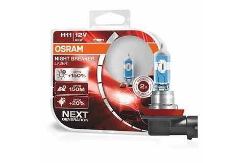 Галогенная лампа osram night breaker laser