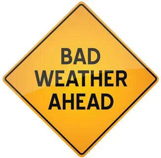 The weather is getting bad