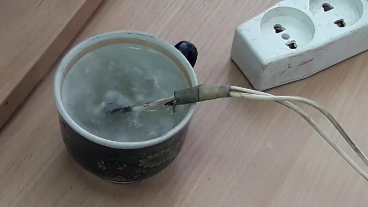 Самодельный кипятильник из саморезов