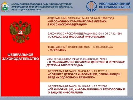 Комплекс стандартов защиты детей закреплен в