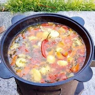 Вкусный шулюм из свинины