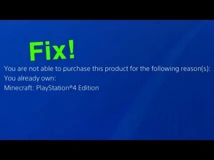 Product cannot