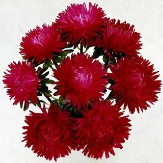 Красных астр 15 розовых на 3 меньше