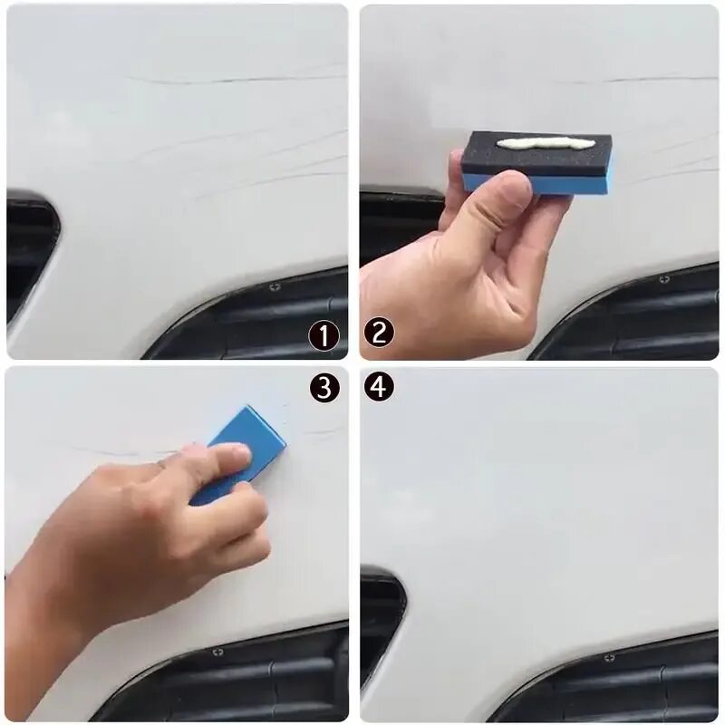 Как устранить глубокую царапину