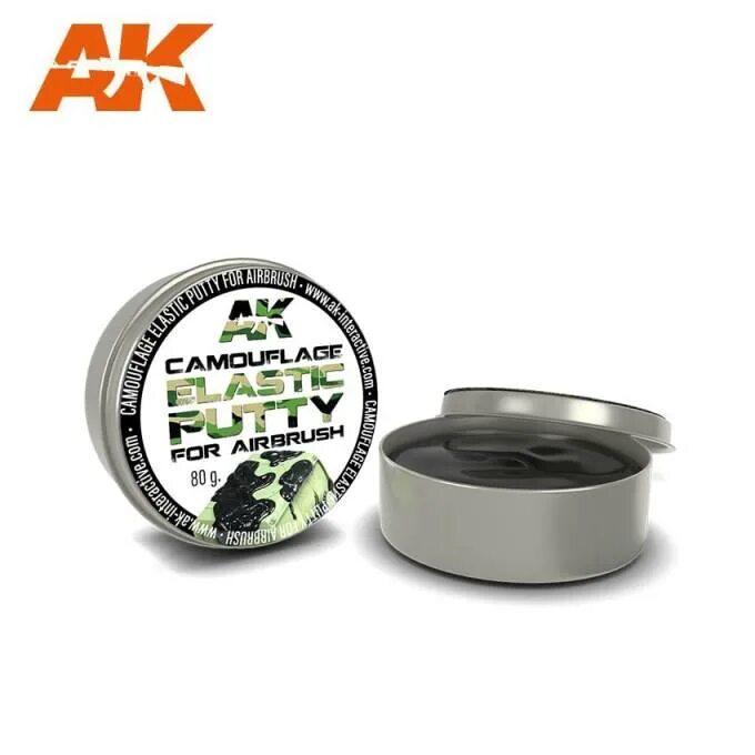 Camo Masking Putty. Эластичная шпаклевка AK interactive. Камуфляжная маска для моделей. Липкая масса для камуфляжа. Эластичная масса