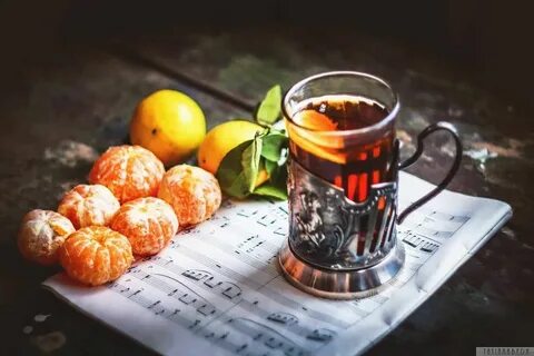Чай с мандарином