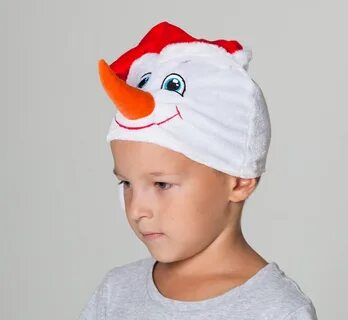 Шапка снеговика своими руками