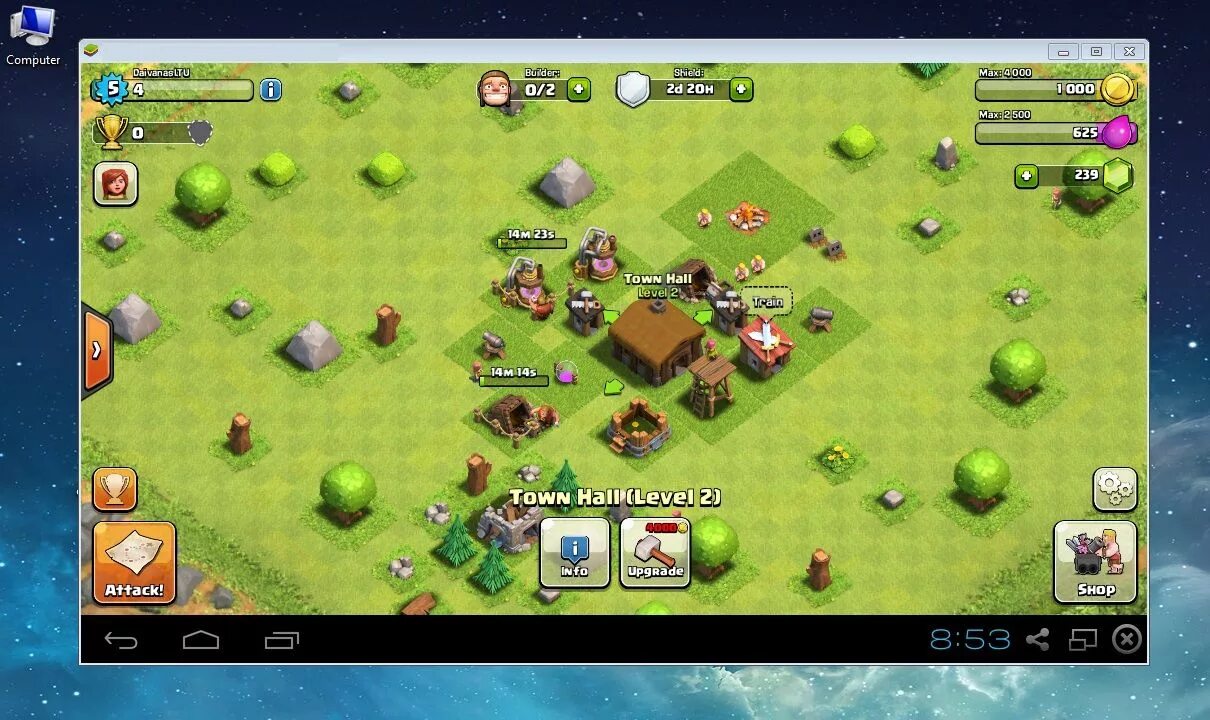 Clash of clans новая версия. Игра Clash. Клэш оф кланс на ПК. Bluestacks Clash of Clans. Clash of Clans ПК версия.