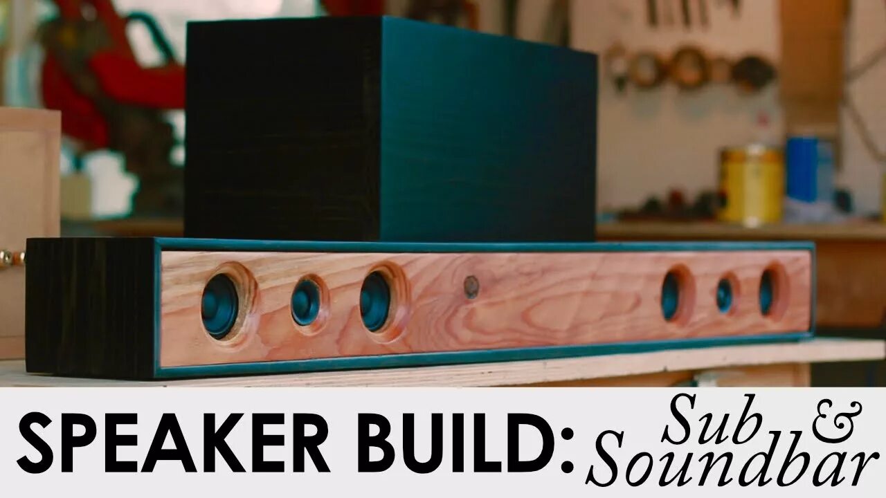 DIY Soundbar 2.1. Самодельный саундбар 2.1. Корпус под саундбар. Soundbar из дерева.