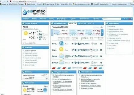 Погода по часам псков гисметео