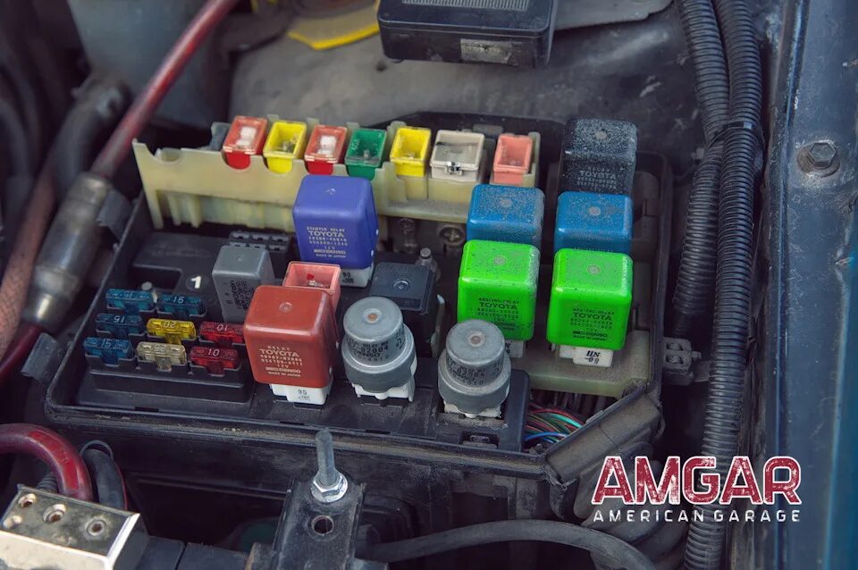 Схемы предохранителей - Toyota Mark II (90), 2,5 л, 1995 года другое DRIVE2