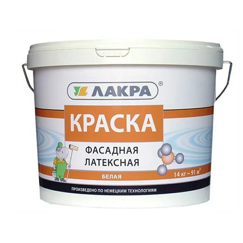 Фасадная краска для наружных работ