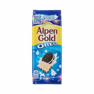 Шоколад alpen gold oreo молочный