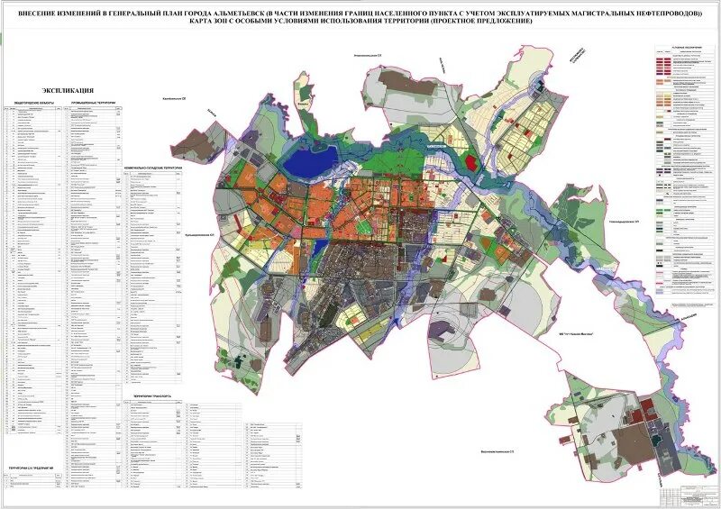 Генплан Альметьевска 2033. Генеральный план города Альметьевск. Генплан города Альметьевск. Карта города Альметьевск с улицами. Покажи карту альметьевска