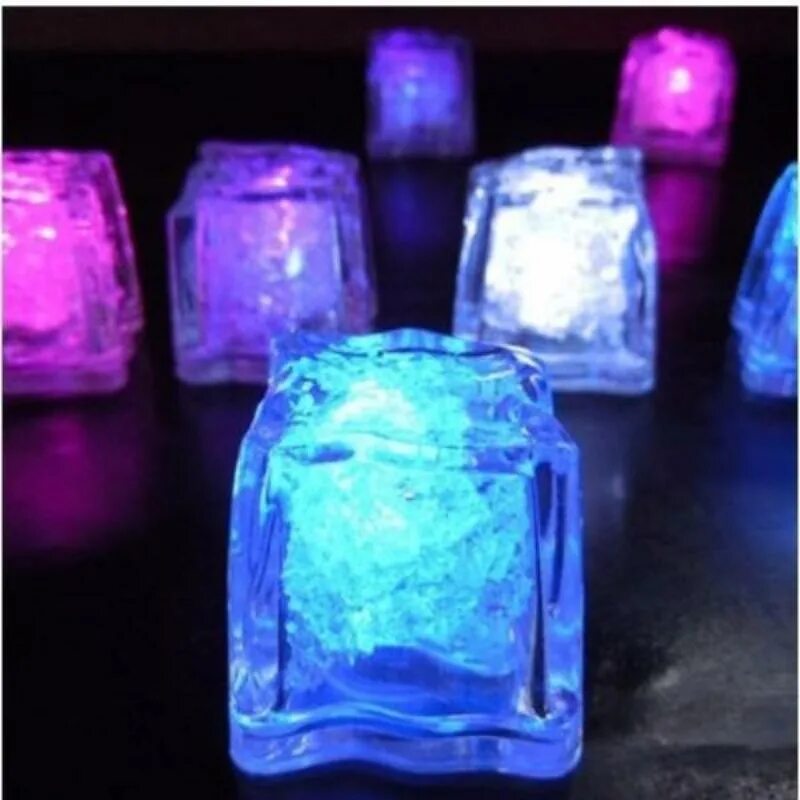 Светящиеся кубики льда. Светящийся лед для коктейлей. Неоновые кубики льда. Пластиковые светящиеся кубики льда. Купить лед тула