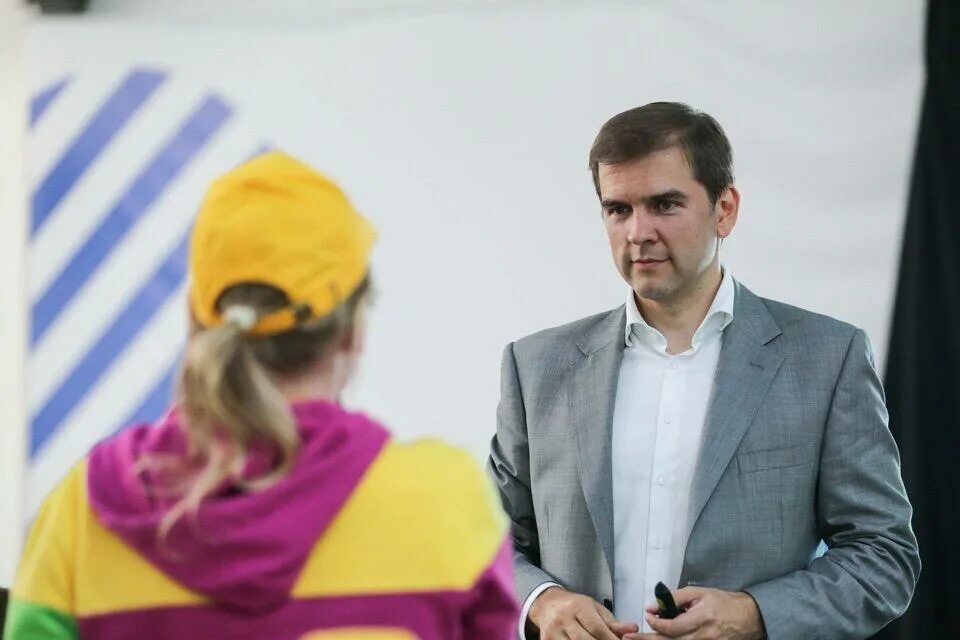 Начальник управления президента по общественным проектам Форум 'Российская креативная неделя 2021' в Парке Горького Коммерсантъ Фото