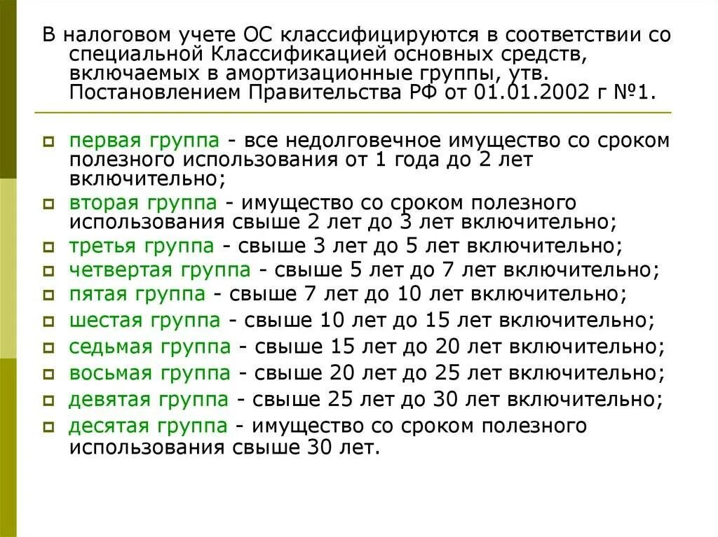 Определить группу основного средства. Группы амортизации основных средств 2022. Таблица срок полезного использования основных средств. Срок полезного использования 1 группа амортизации. Амортизационные группы основных средств 2021.