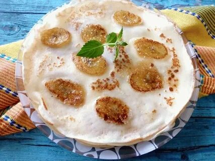 Блины из бананов и яиц