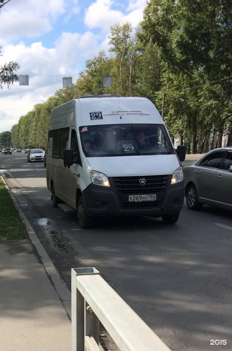 29 маршрутка новосибирск