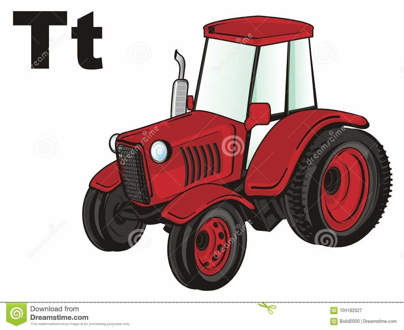 Включи красный трактор. Красный трактор. Красный трактор на белом фоне. Красный трактор для детей. Красный трактор на распечатку.