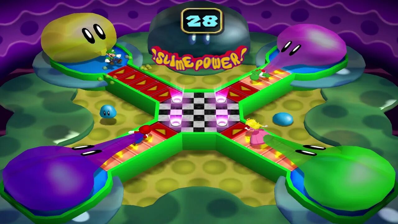 Slime all the time. Mario party 4. mario party 10. slime time афиша.