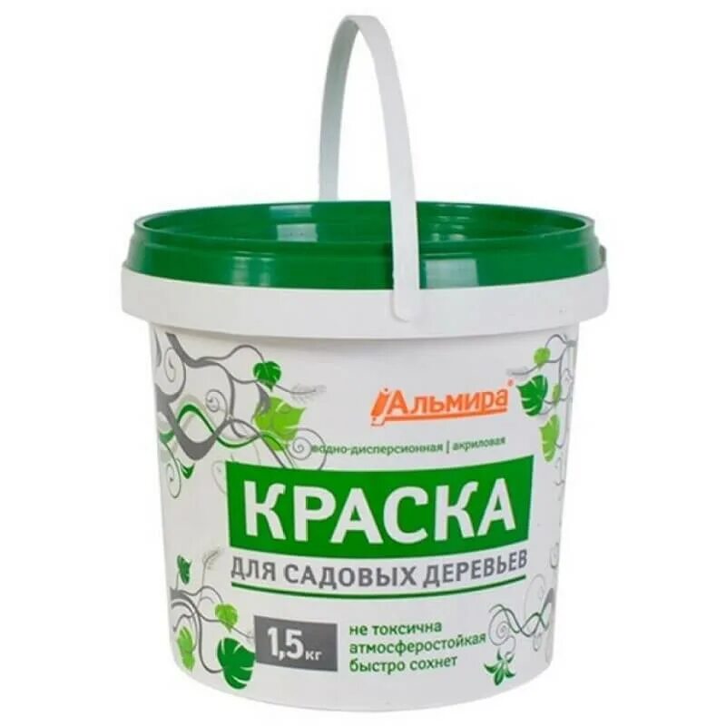 Садовая краска для побелки деревьев. Садовая краска для побелки деревьев