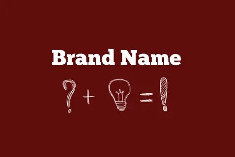 But brand
