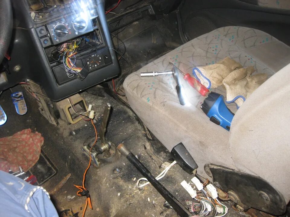 2110 как снимать паук Установка паука 4-2-1 и резонатора СТТ Lada Приора хэтчбек, 1,6 л, 2010 года т