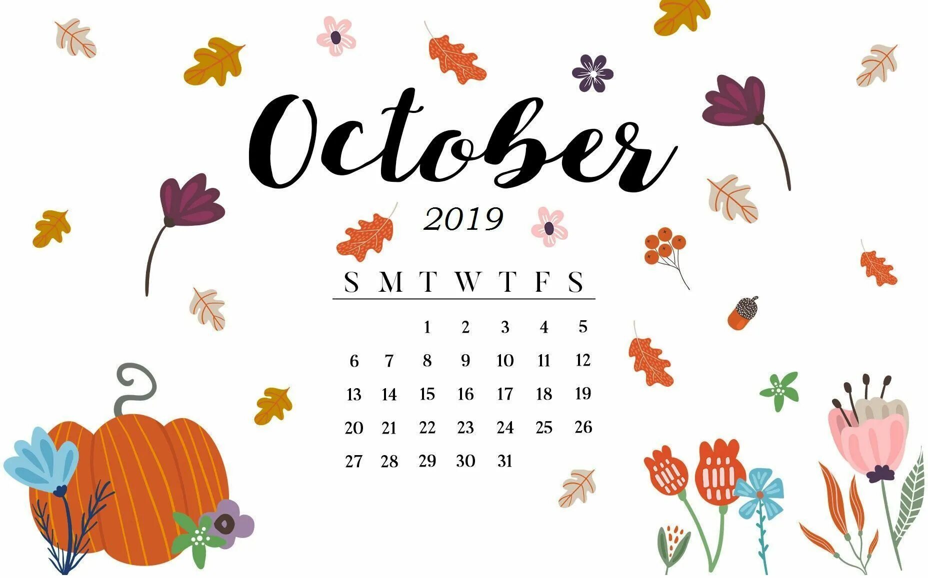 5 октябрь 2019. Календарь октябрь. Красивый календарь на октябрь. Красивый календарь на сентябрь. Обои календарь сентябрь.
