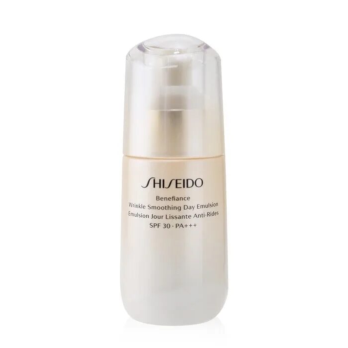 Shiseido Benefiance Wrinkle Smoothing. Эмульсия spf 30