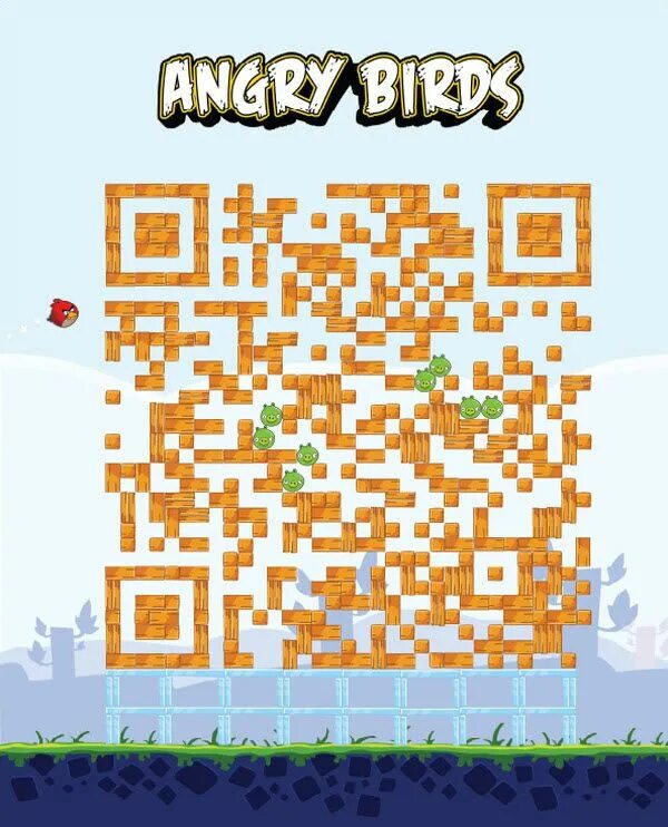 Bird коды. Креативные QR коды. Креативный QR код. QR коды для Angry Birds go. Angry Birds code.