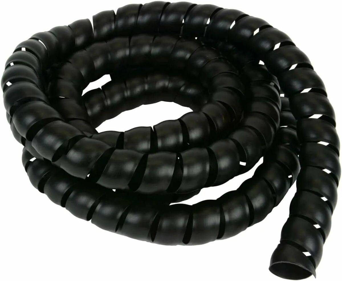Витые гофры. Защитная Оплетка для шлангов d50. Spiral Cable (спираль кабельные) для массажера. Защитная Оплетка для РВД. Защитная спиральная трубка gs0907.
