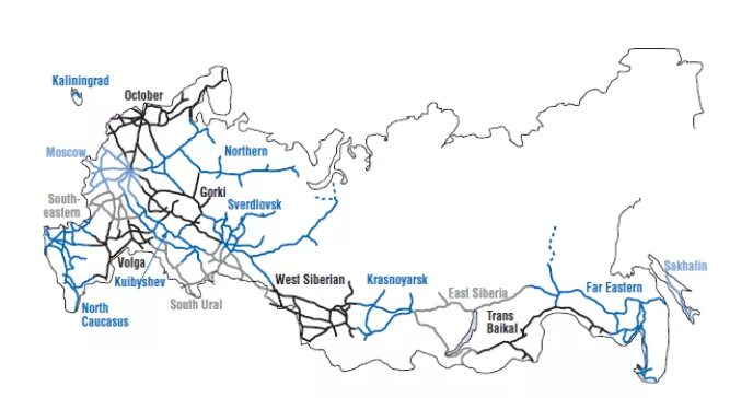 Схема Транссибирская магистраль. Транссибирская магистраль на карте. Trans Siberian Railway Map. Транссибирская магистраль на карте России. Контурные карты железные дороги