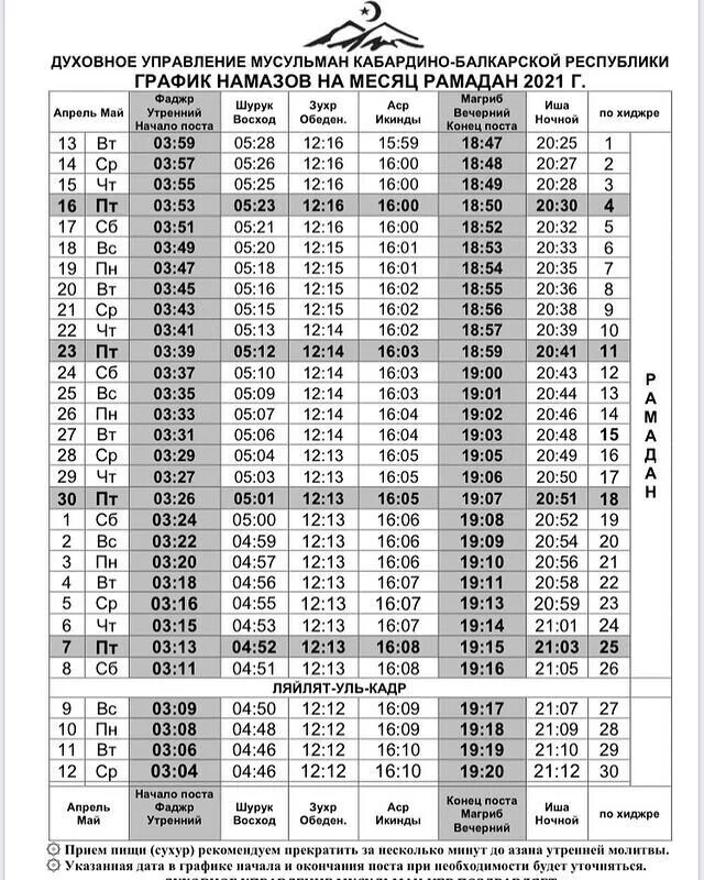 Духовное управление мусульман КБР график намазов. Дум КБР график намазов Рамадан КБР. Дум КБР график намазов на Рамадан. График намазов по КБР 2021. Расписание рамадана 2024 году нальчик
