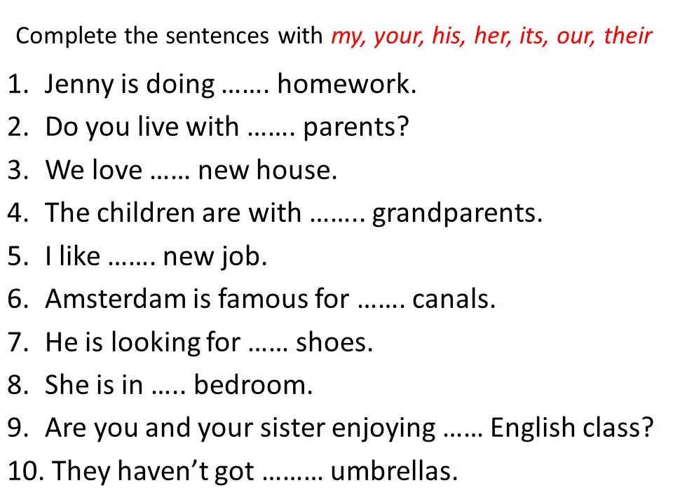 My mine your yours exercises. Possessive pronouns упражнения. притяжательные местоимения в английском упражнения. possessive adjectives задания. my your his her its our their упражнения.