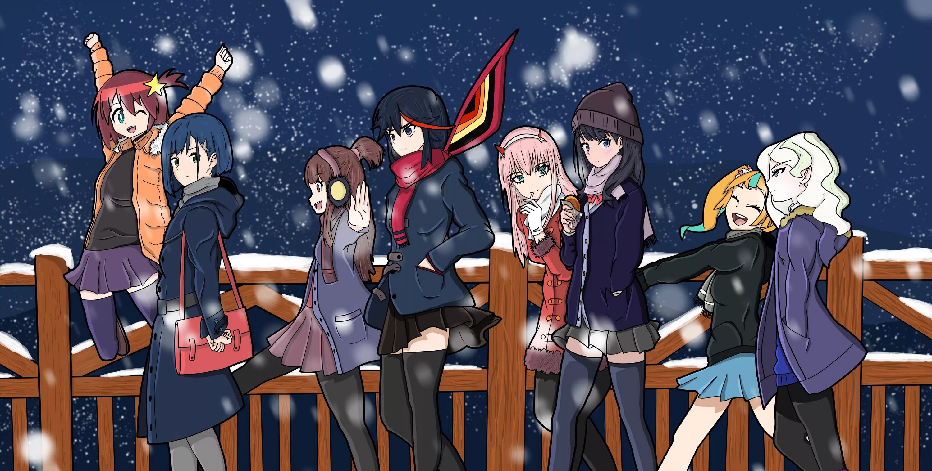 Студия триггер. Trigger студия. trigger anime studio. аниме среди нас. trigger компания аниме.