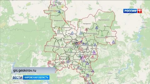 Спутниковая карта кировской