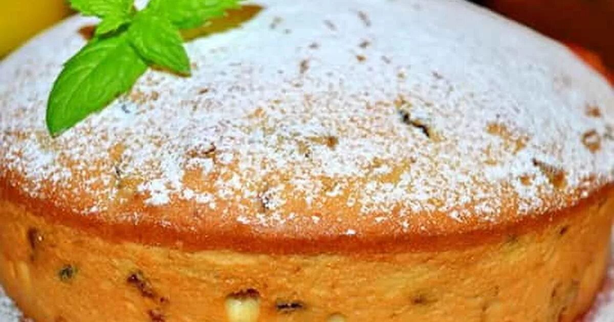 рецепт кекса на кислом молоке