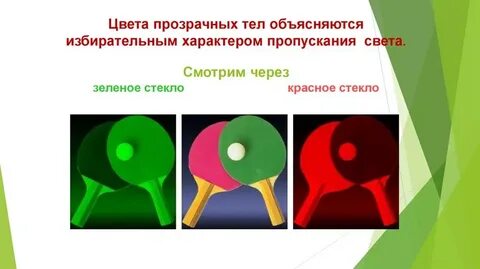 Синий цвет через красное стекло