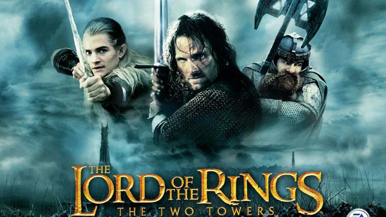 Колец две башни. Властелин колец 2: две крепости / the lord of the rings 2: the two towers (2002). the lord of the rings the two towers 2002 игра. две башни властелин колец. властелин колец афиша.