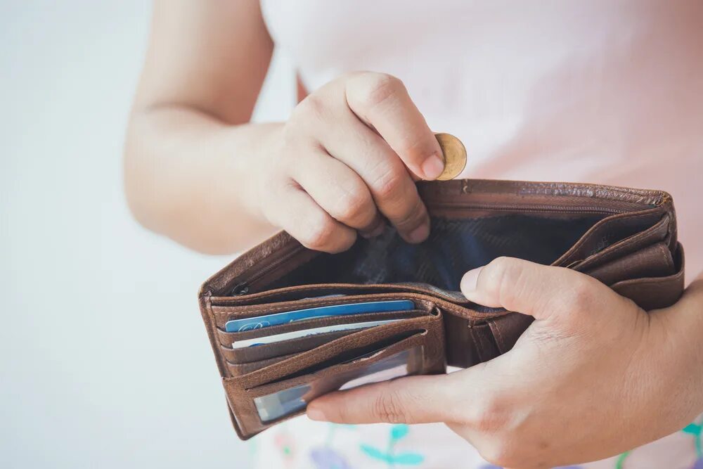 Empty wallets