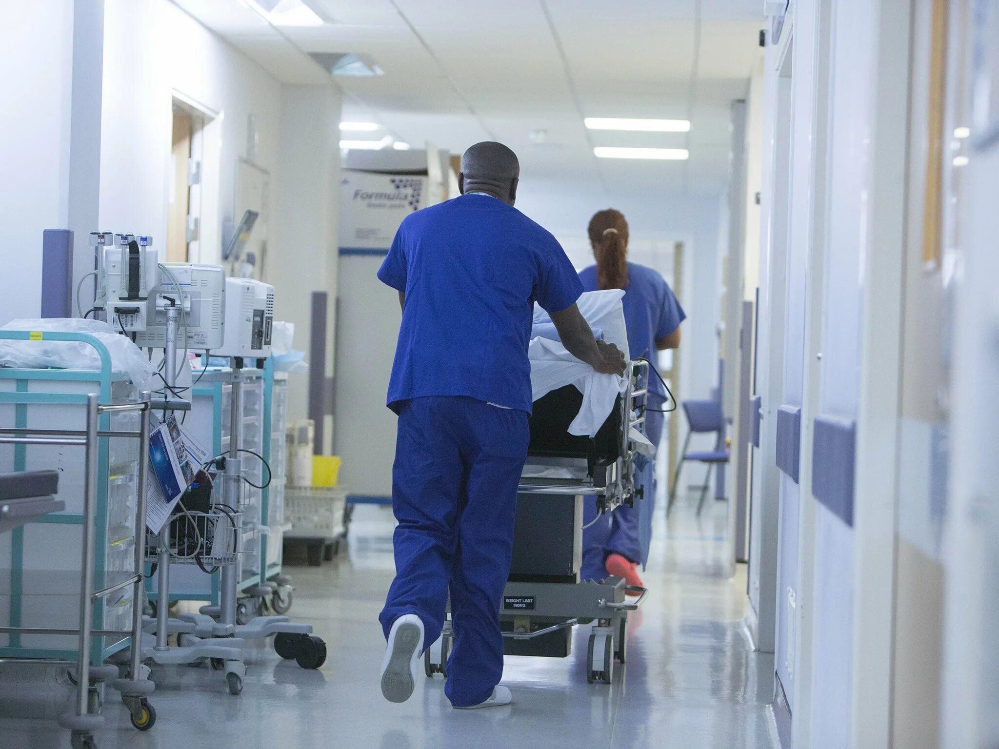 Hospital feeling. Lifecycle of the Patient in Hospital. Hospital Linen. Malvo Hospital.