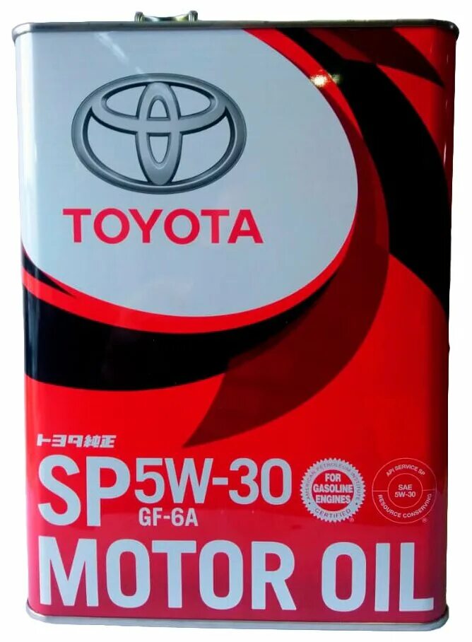 Моторное масло Toyota SN 5W-30 (4л) 0888013705 купить по низкой цене в Калинингр