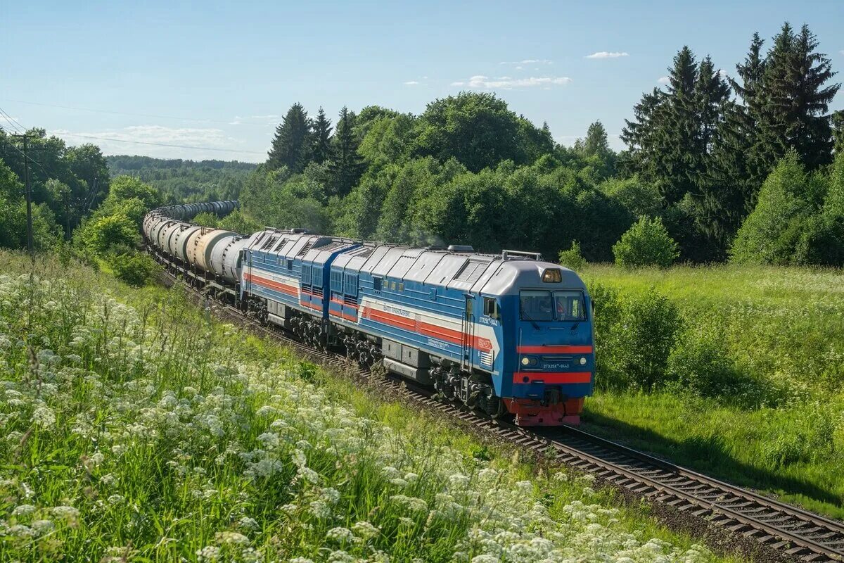 Тепловоз 2тэ25км. Магистральный грузовой тепловоз 2тэ25км. Тепловоз БМЗ 2тэ25км. Грузовой тепловоз 2тэ25а «Витязь» (Брянск). Железные дороги 25 деталей