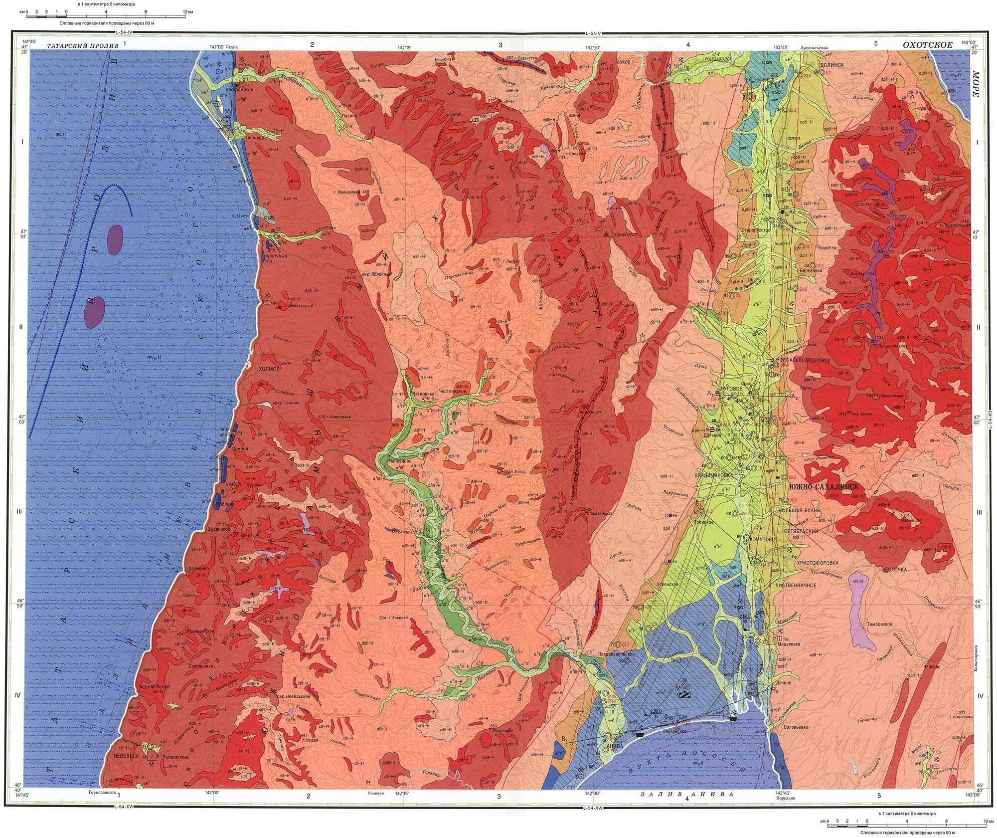 Форма рельефа сахалина. Геологическая карта сахалина. геологическое строение острова сахалин.