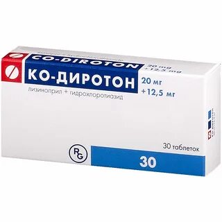 Как принимают диротон таблетки