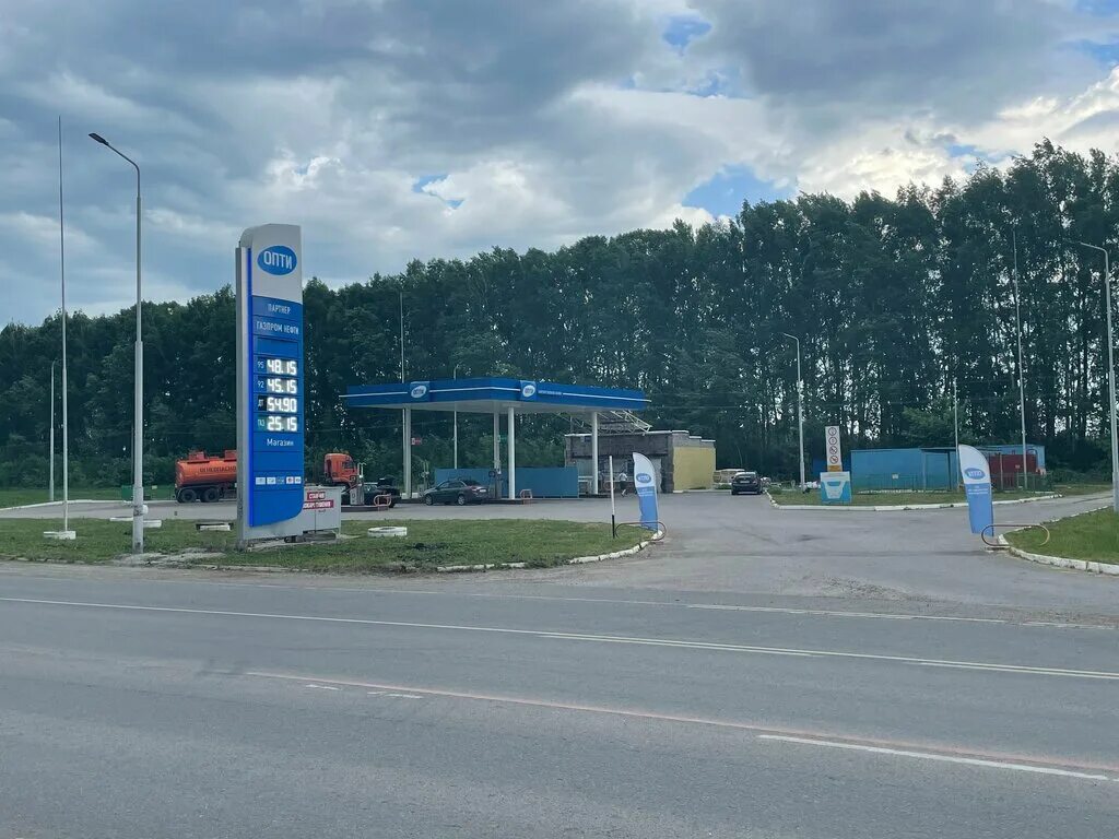 азс опти на карте