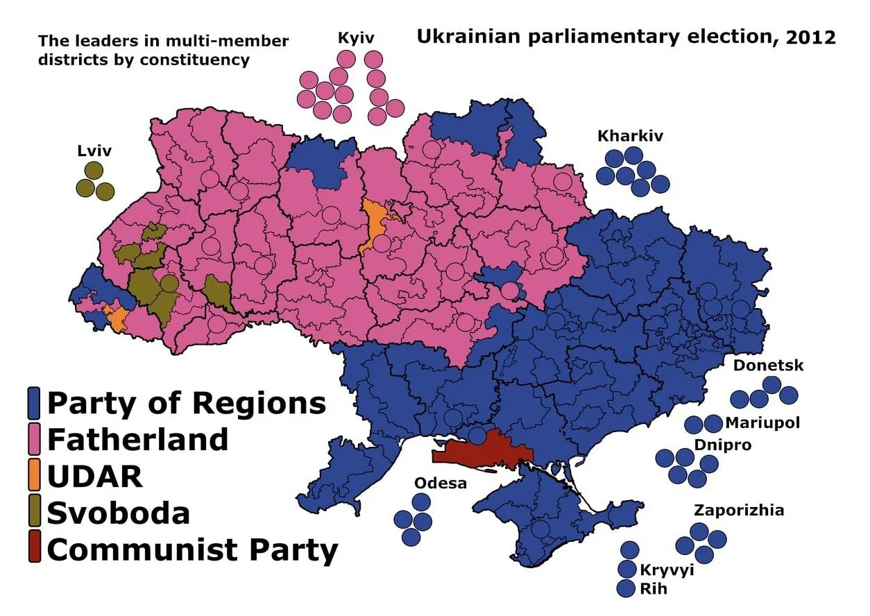 Карта голосования на Украине 2012. Карта Украины. Карта выборов на Украине 2012. Партия регионов Украины.